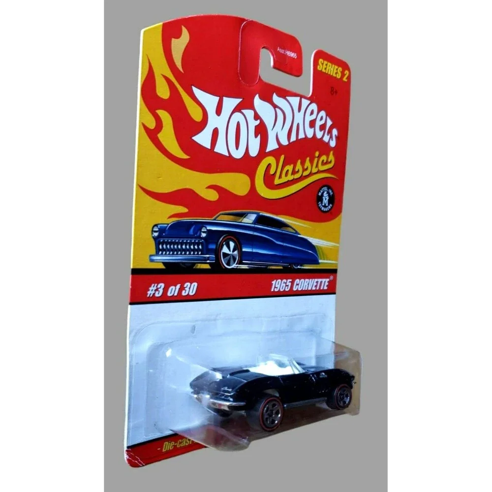 2006 Hot Wheels 1965 CORVETTE Spectraflame Dark Blue CLASSICS SERIES 2 REDLINE